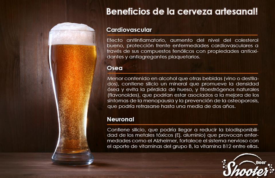 beneficios de la cerveza artesanal